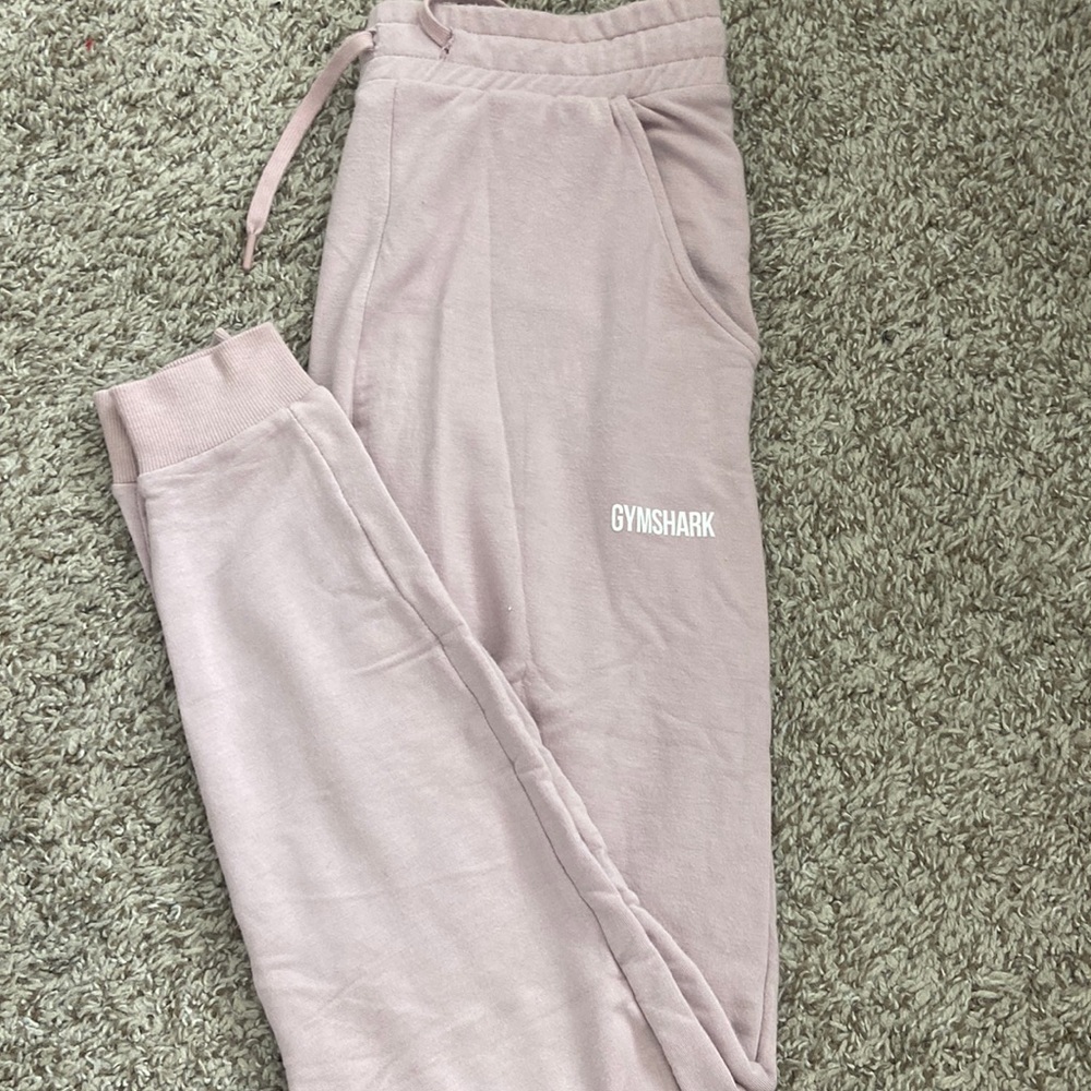 Gymshark, light purple joggers